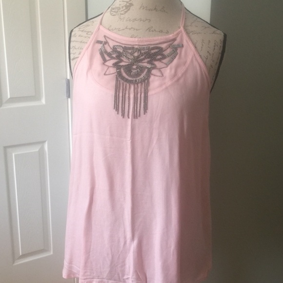 Hollister spaghetti top w/silver detail NWT - Picture 3 of 7